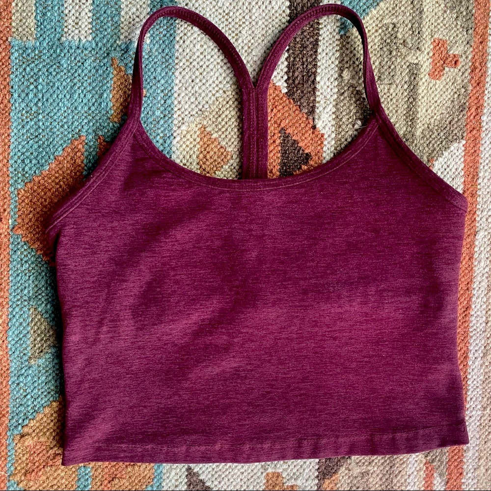 Beyond Yoga Spacedye Slim Racerback Cropped Tank XS